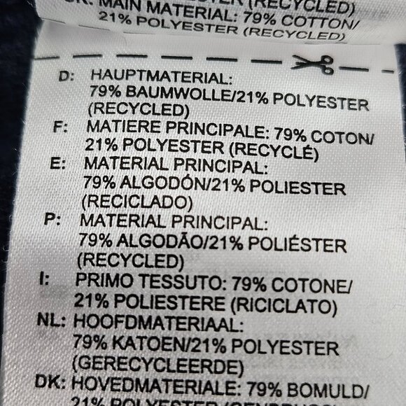 Adidas Sweatshirt Men's Size 1X Blue Velour Pullover Sweater Trefoil Embroidered - Picture 15 of 16